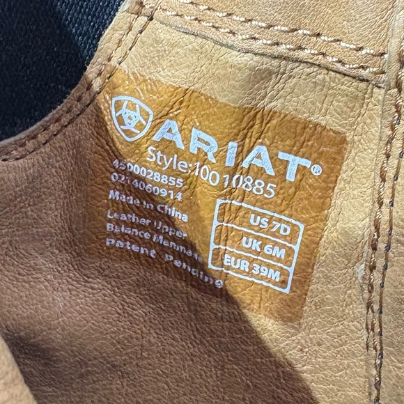 New Ariat Cobalt VX Lace Paddock Roper Boot Black Leather Performance Equestrian - Picture 10 of 10